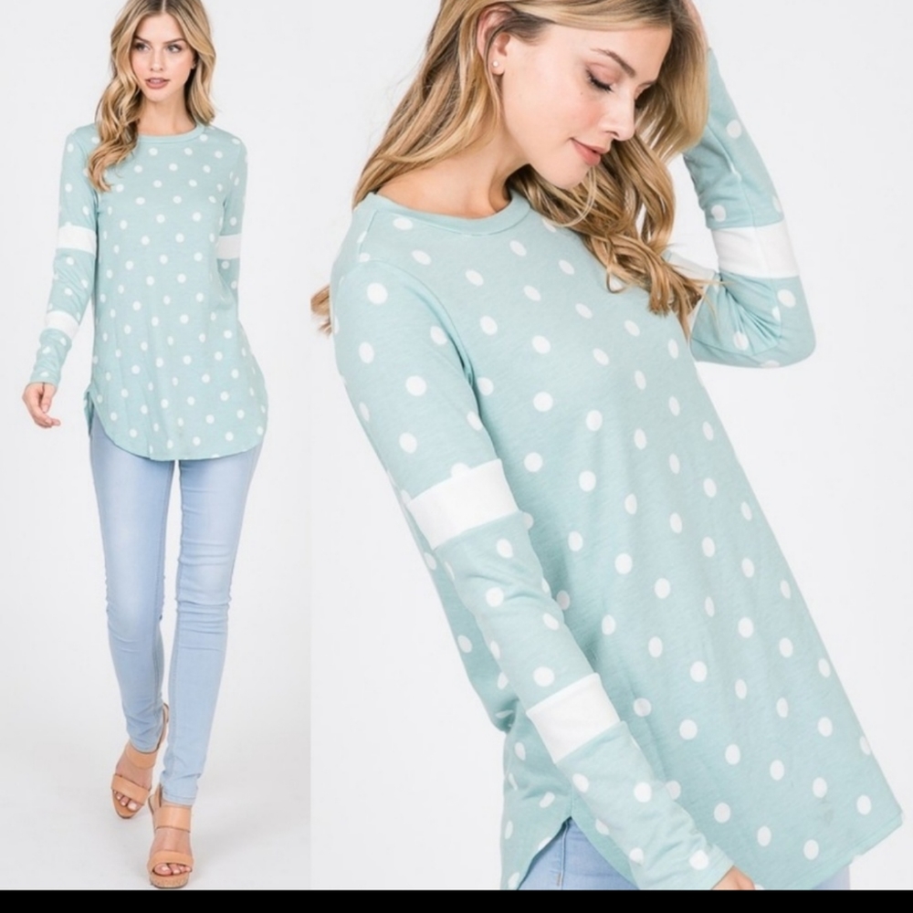 Threadzwear Polka Dot Top